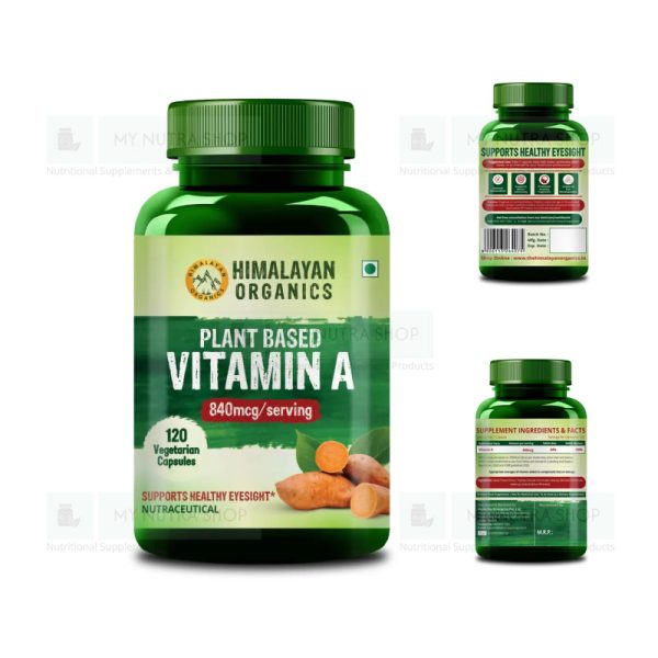 Himalaya Vitamin A Plant based Organic tablets