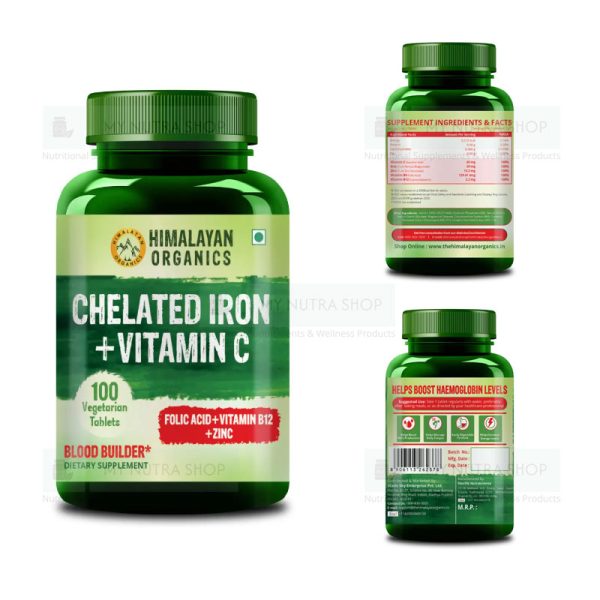 Vitamin C chelated iron tablets