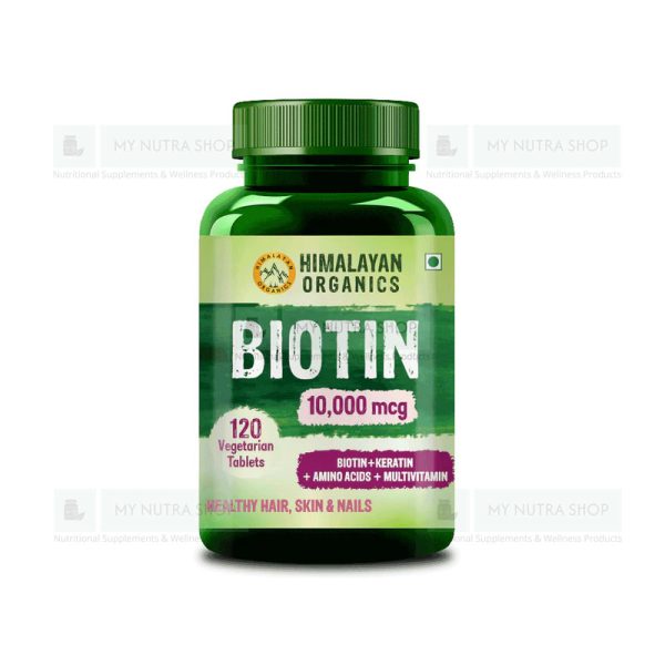 Himalayan Organics Biotin Tablets